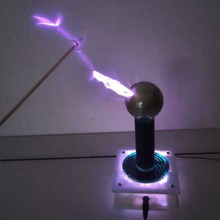 SGTC Tesla Coil Lightning Wireless Light Arc Length 10cm 6