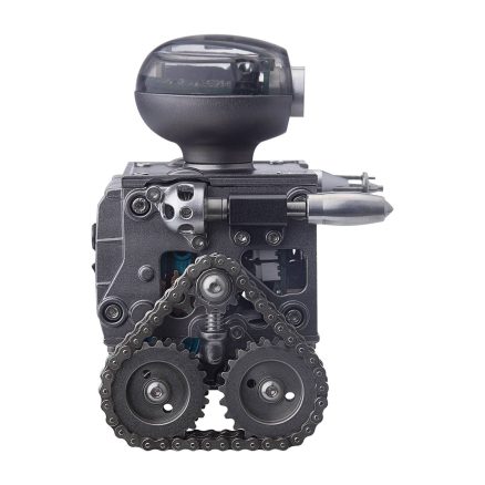 TECHING 160PCS Metal Remote Control Tank Robot Building Kits Bluetooth Speaker DM518 - Image 2