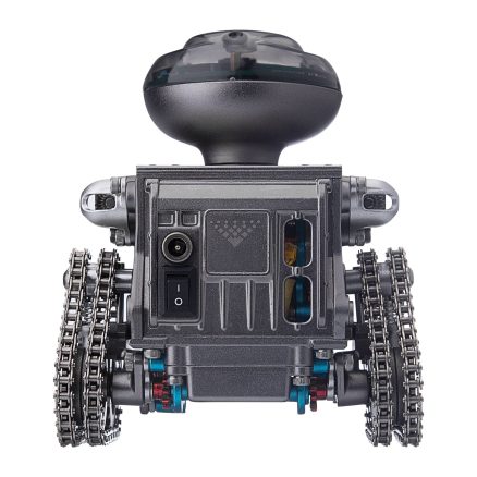 TECHING 160PCS Metal Remote Control Tank Robot Building Kits Bluetooth Speaker DM518 - Image 6