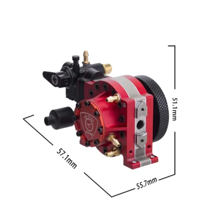 Toyan RS-S100 Single Rotor Rotary Engine Model with Starter Kit Base Full Set One Key Start 6