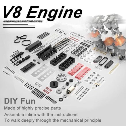 Toyan V8 Nitro Engine FS-V800 RC Engine Model Building Kits 28cc 3