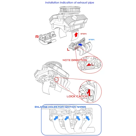 GRC Simulation V8 Engine Motor Kits That Runs F82 without CTS - Image 6