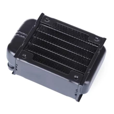 8.3 x 6 x 3.7cm Water-cooled Tank Radiator with Bracket Kit for Toyan Single-cylinder 4-Stroke Engine 8