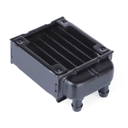 8.3 x 6 x 3.7cm Water-cooled Tank Radiator with Bracket Kit for Toyan Single-cylinder 4-Stroke Engine 3