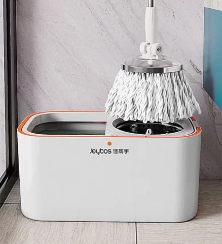 Joybos® 360 Spinning Mop Bucket Floor Cleaning System with 6 Refills 3