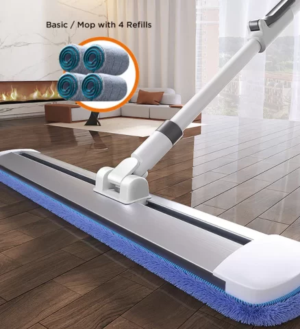 Joybos® Retractable Handle Microfiber Cleaning Mop 4