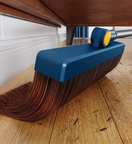 Joybos® Broom and Windproof Dustpan with Adjustable Handle 9