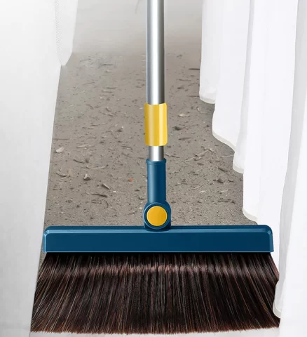 Joybos® Broom and Windproof Dustpan with Adjustable Handle 10