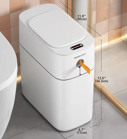 Joybos® Bathroom Trash Cans with Automatic Lid 11