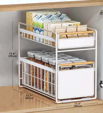 Joybos® Multifunctional Pull Out Kitchen Storage Rack F4 6
