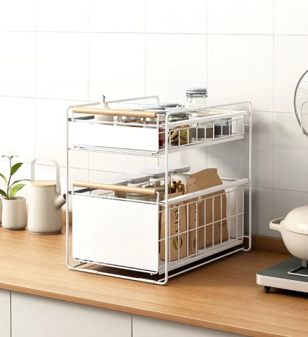 Joybos® Multifunctional Pull Out Kitchen Storage Rack F4 7