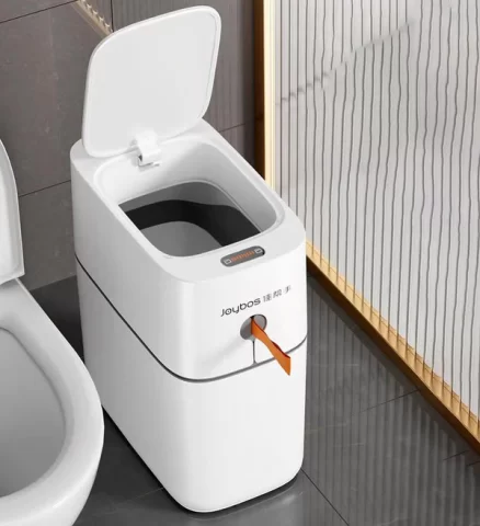 Joybos® Bathroom Trash Cans with Automatic Lid 3