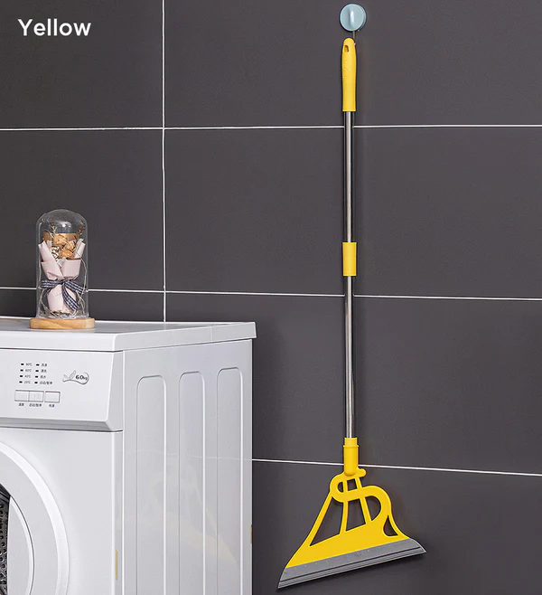 JoybosÂ® Floor Squeegee Broom For Bathroom Removable Handle Anti-Static Household Home F80