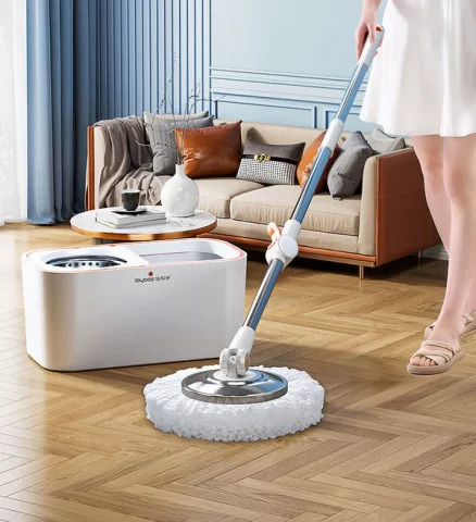 Joybos® 360 Spinning Mop Bucket Floor Cleaning System with 6 Refills 11