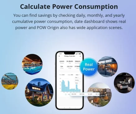 SONOFF POW Origin Smart Power Meter Switch( POWR2 Upgrade Version) 3