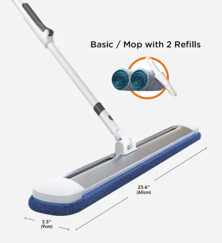 Joybos® Retractable Handle Microfiber Cleaning Mop 9