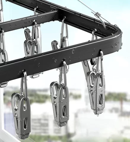 Joybos® Aluminum Alloy Steel Clip & Drip Hanger With 26 Clips F106 4