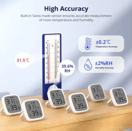 SONOFF SNZB-02D Zigbee LCD Smart Temperature Humidity Sensor 3