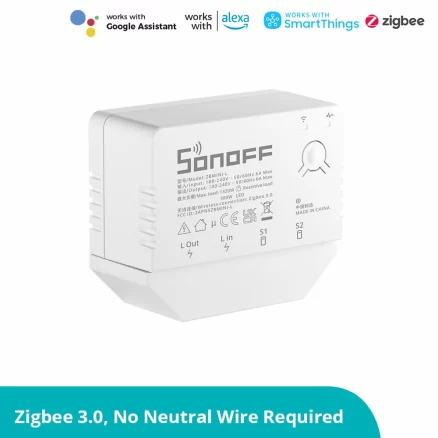 SONOFF ZBMINI-L Zigbee 3.0 Smart Switch – No Neutral Wire Required 5