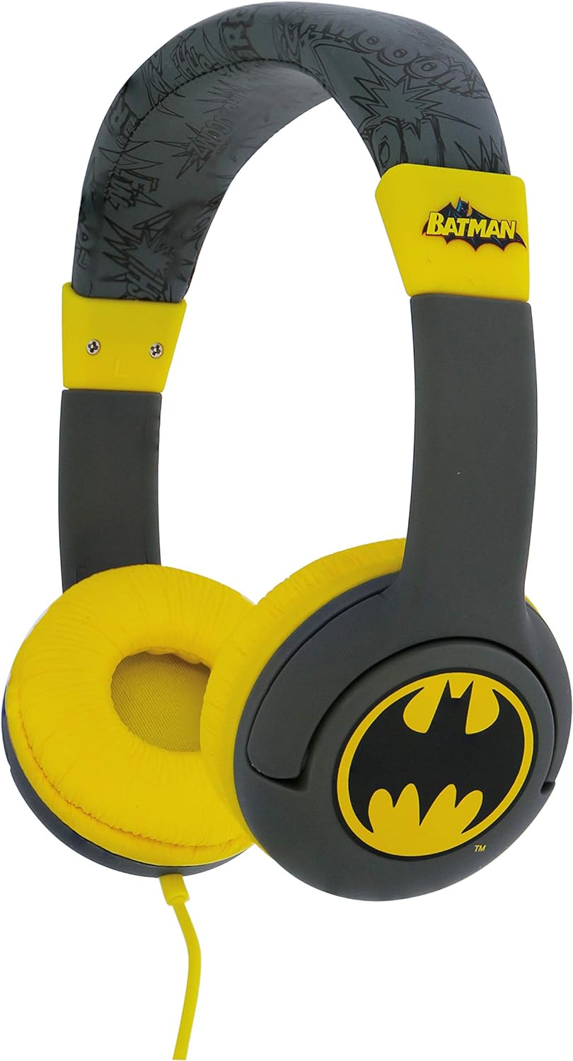 OTL Wired Junior Batman Headphones (Bat Signal) /Headphones - Dr Techlove