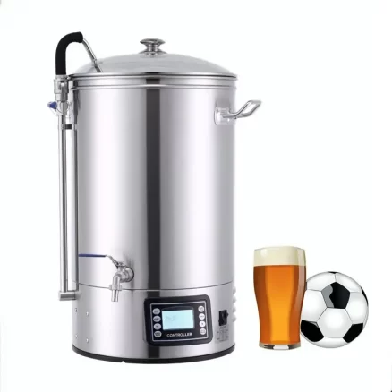 Home Brew All in One Automatic Bruge Beer Brewer Brewing System 40L Beer Making Machine Micro Brewery