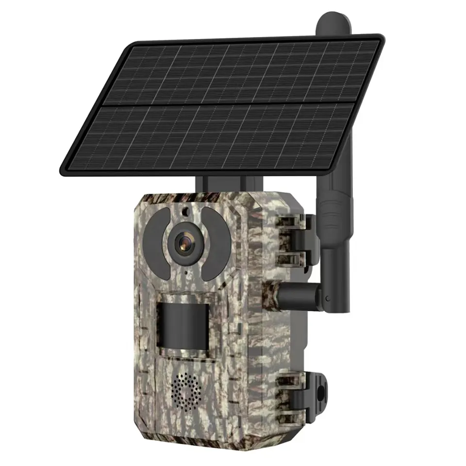 2K Australia 4G Band Infrared LED 0.2s Trigger Time Motion Activation Battery Solar Wildlife Game Camera For Wildlife Monitoring