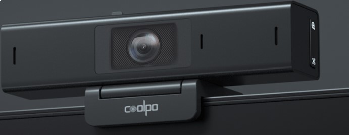 Coolpo AI Huddle Desk Mate | Webcam | Desk Camera With AI Features