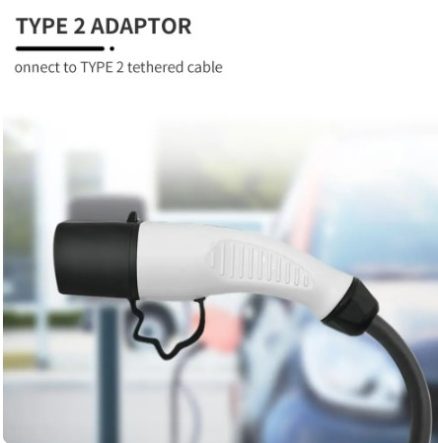 Type2 To Type1 Cable Electric Vehicle Charger Adapter 16A 32A Charging Cable Portable Electric Vehicle Charger Plug 4