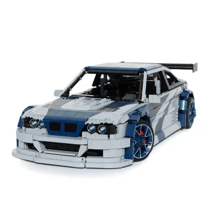 E46 GTR Toy Car Functioning 6 Speed Gearbox with H Pattern Shifter V8 Engine