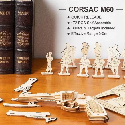 Toy Gun Corsac M60 Justice Guard Gun LQ401 8