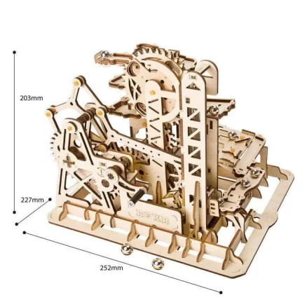 Wooden Tower Coaster 3D Wooden Puzzle LG504 6