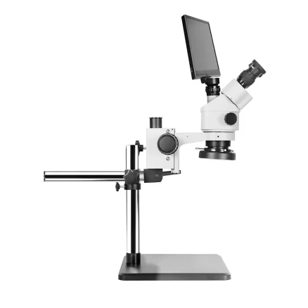 Digital Trinocular Stereo Microscope HH-MH03B - Image 2