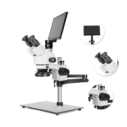 Stereo Microscope with Camera and Microcomputer HH-MH02B 4