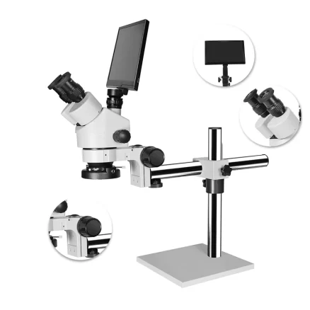 Digital Boom Stand Stereo Microscope HH-MS02B - Image 5