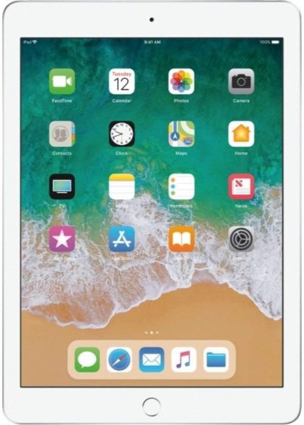 Apple iPad 6 9.7" MR7K2LL/A w/128GB & WiFi Only (Silver) - Refurbished 3