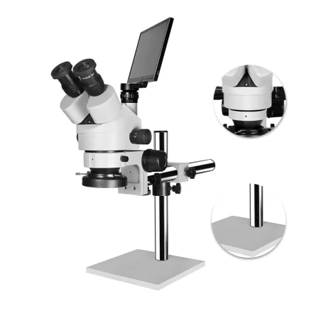 Digital Boom Stand Stereo Microscope HH-MS02B - Image 6