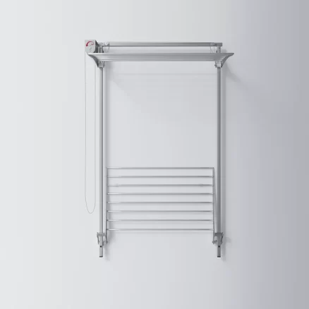 Foxydry Wall Plus: Advanced Wall-Mounted Drying Rack – Space-Saving, Robust, and Efficient 12