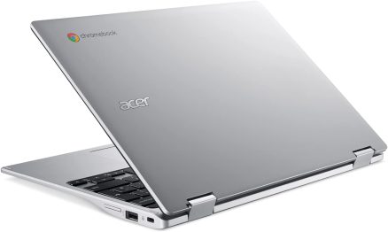 Acer Spin 311 3H 11.6'' 2-in-1 Touchscreen Chromebook (8-Core MediaTek MT8183C, 64GB eMMC, 4GB RAM, Stylus) Flip Convertible Laptop, 15-Hr Battery Life, IST Pen, Webcam, Chrome OS, Pure Silver 7