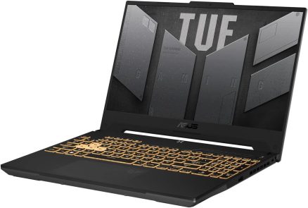 ASUS TUF Gaming F15 (2022) Gaming Laptop, 15.6” FHD 144Hz Display, GeForce RTX 3050, Intel Core i5-12500H, 16GB DDR4, 512GB PCIe SSD, Wi-Fi 6, Windows 11, FX507ZC-ES53,Mecha Gray 6