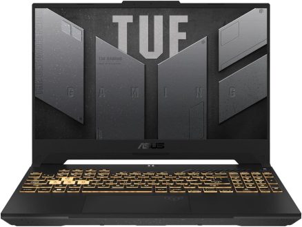 ASUS TUF Gaming F15 (2022) Gaming Laptop, 15.6” FHD 144Hz Display, GeForce RTX 3050, Intel Core i5-12500H, 16GB DDR4, 512GB PCIe SSD, Wi-Fi 6, Windows 11, FX507ZC-ES53,Mecha Gray 1