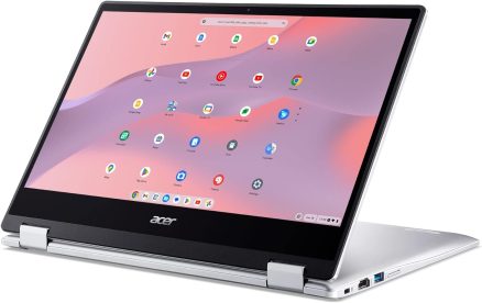 Acer Chromebook Spin 314 | Intel Pentium Silver N6000 | 14" HD Corning Gorilla Glass Touch Display | 4GB LPDDR4X | 128GB eMMC | Intel Wi-Fi 6 AX201 | Chrome OS | CP314-1H-P9G7 11