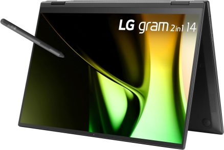 LG gram 14-inch 2in1 Lightweight Laptop, Intel Evo Edition - Intel Core Ultra 7 Processor, Windows 11 Home, 32GB RAM, 2TB SSD, Black 7