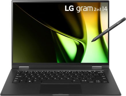 LG gram 14-inch 2in1 Lightweight Laptop, Intel Evo Edition - Intel Core Ultra 7 Processor, Windows 11 Home, 32GB RAM, 2TB SSD, Black 5