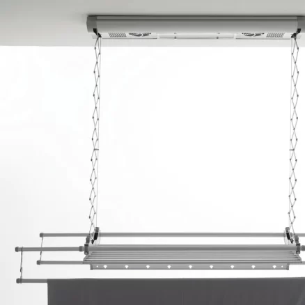 Foxydry Air: Remote Controlled, Adjustable Ceiling Electric Drying Rack 3