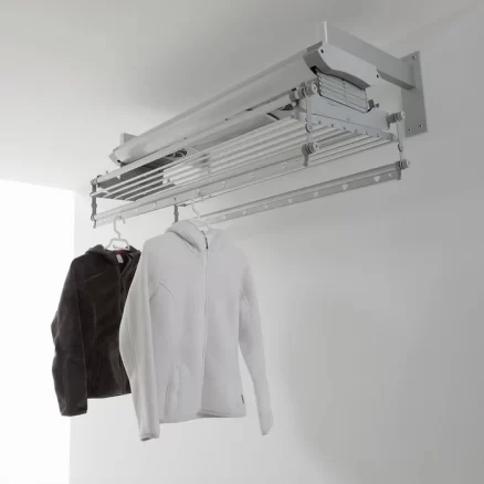 Foxydry Air Wall-Mounted Electric Drying Rack: Space-Saving, Remote-Controlled, Energy-Efficient 10
