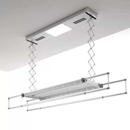 Foxydry Pro: The Ultimate Ceiling-Mounted Electric Drying Rack Solution Warm Ventillation 5