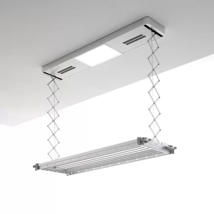 Foxydry Pro: The Ultimate Ceiling-Mounted Electric Drying Rack Solution Warm Ventillation 6