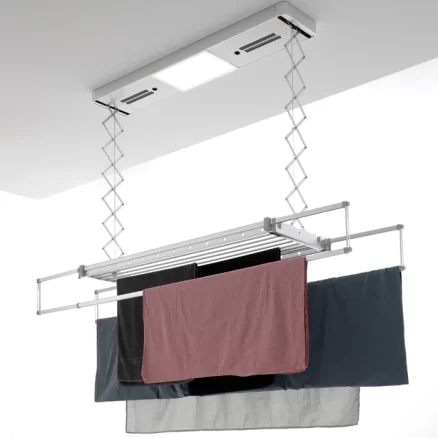 Foxydry Pro: The Ultimate Ceiling-Mounted Electric Drying Rack Solution Warm Ventillation 13