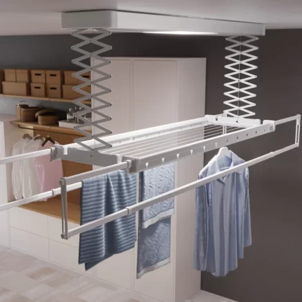 Foxydry Pro: The Ultimate Ceiling-Mounted Electric Drying Rack Solution Warm Ventillation 17