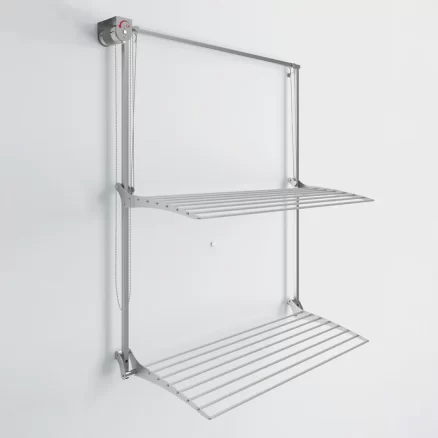 Foxydry Wall Plus: Advanced Wall-Mounted Drying Rack – Space-Saving, Robust, and Efficient 18